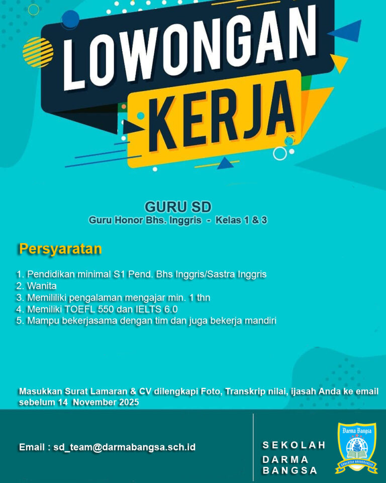 LOKER GURU SD - Honor English 2025