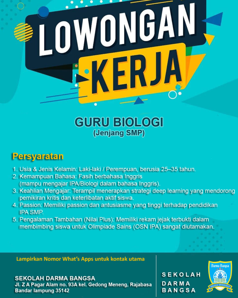 GURU Biologi SMP 2026